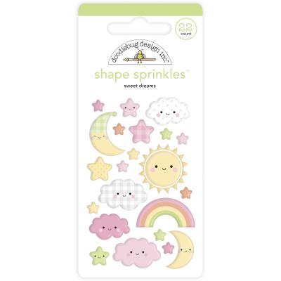 Doodlebug Baby Girl Sticker - Sweet Dreams
